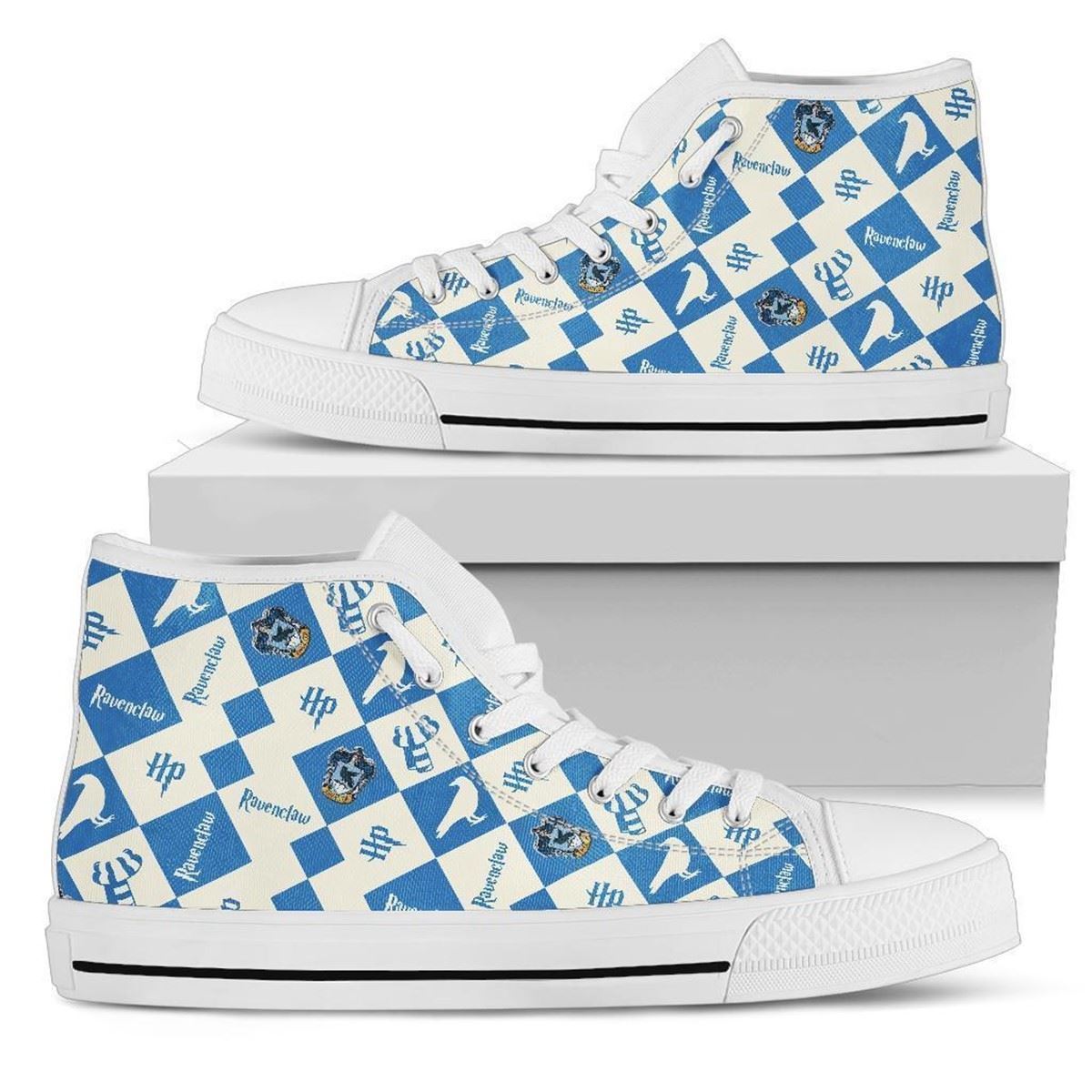 Ravenclaw Custom Pattern Sneakers