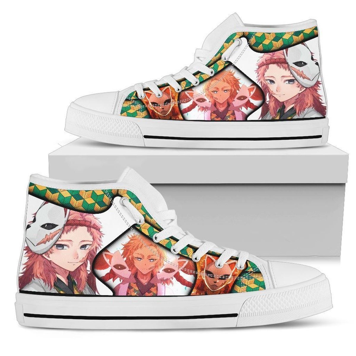 Sabito Demon Slayer High Top Anime Shoes