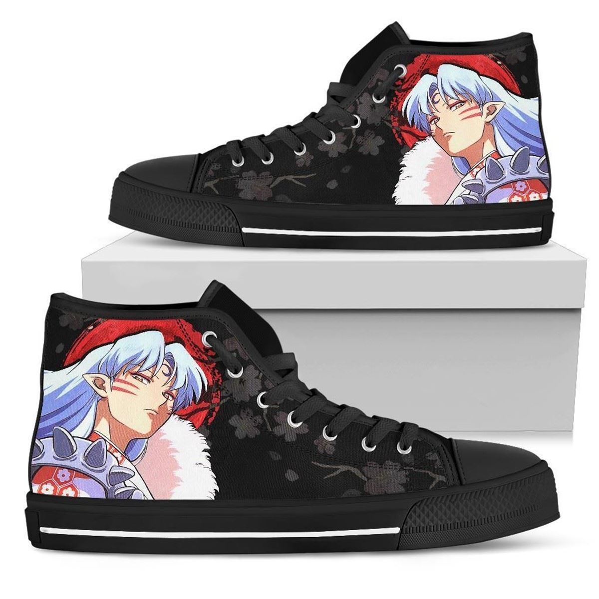 Sesshomaru High Top Anime Sneakers