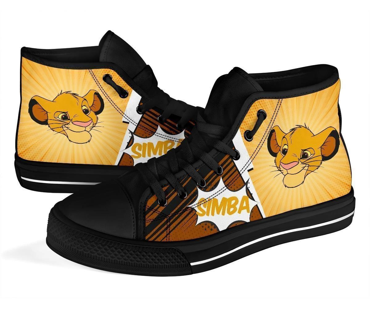 Simba Sneakers Lion King High Top Shoes