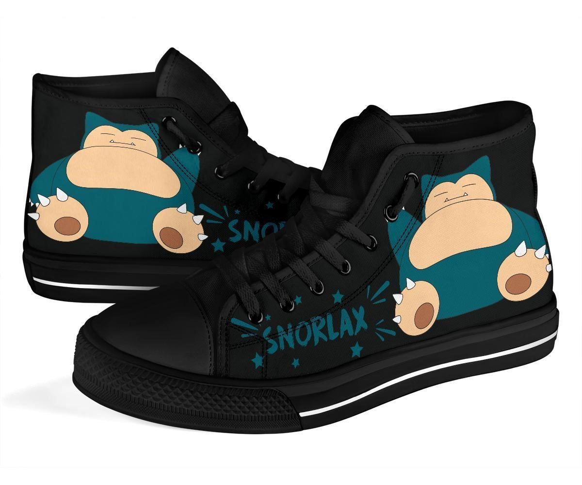 Snorlax High Top Shoes Gift Idea