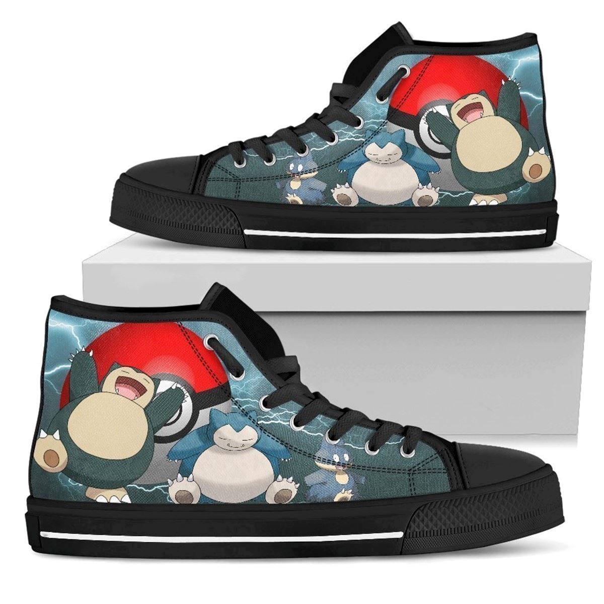 Snorlax High Top Sneakers