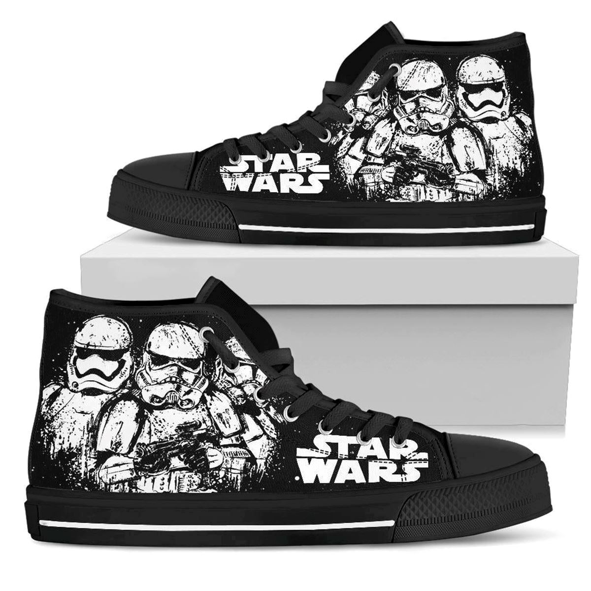 Star Wars Stormtrooper Canvas High Top Sneakers