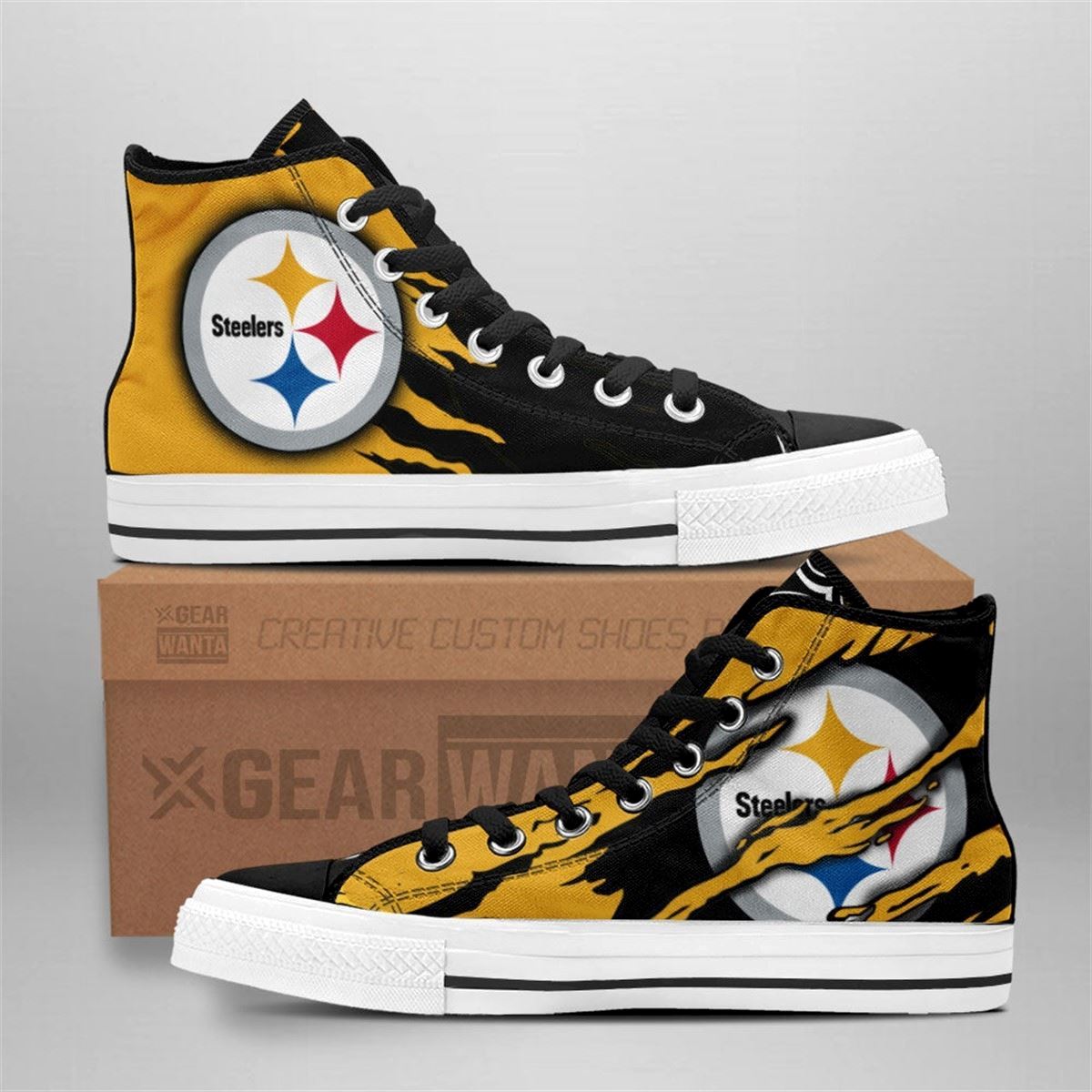 Steelers High Top Shoes For Dedicated Fans