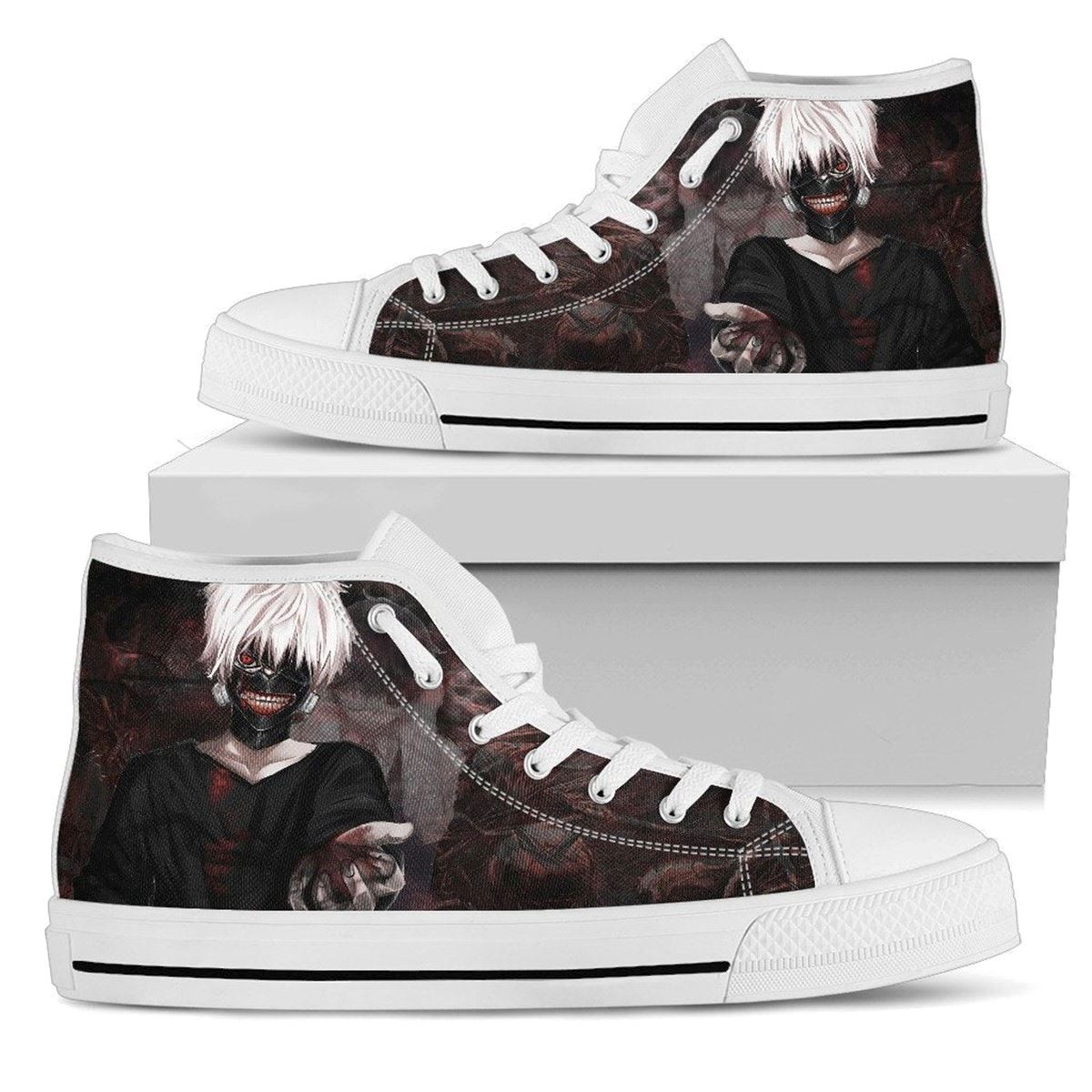 Tokyo Ghoul Ken Kanaki Anime High Top Shoes