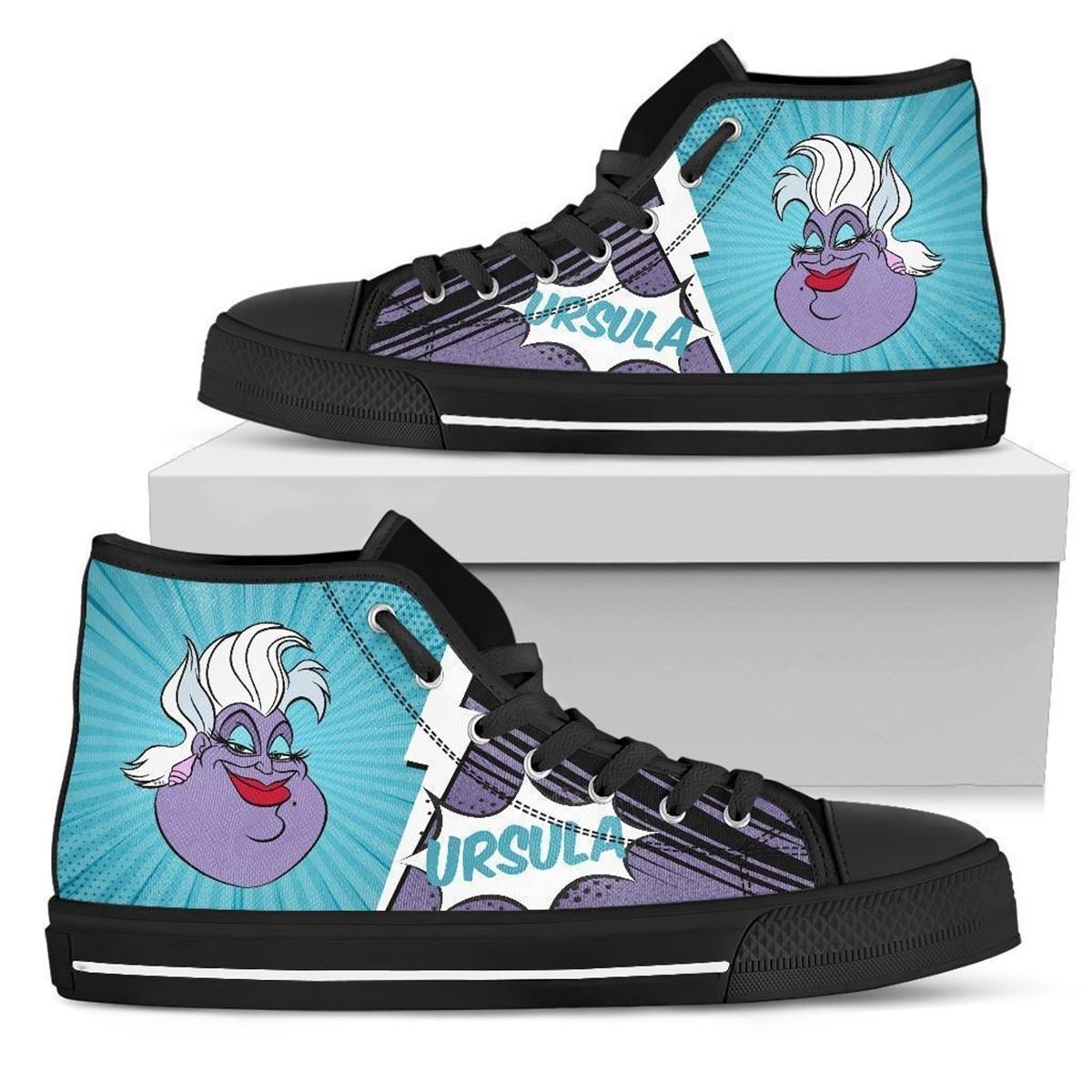 Ursula Villain Sneakers High Top Gift