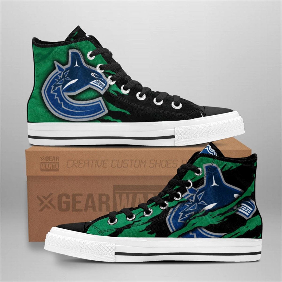 Vancouver Canucks Custom High Top Sneakers