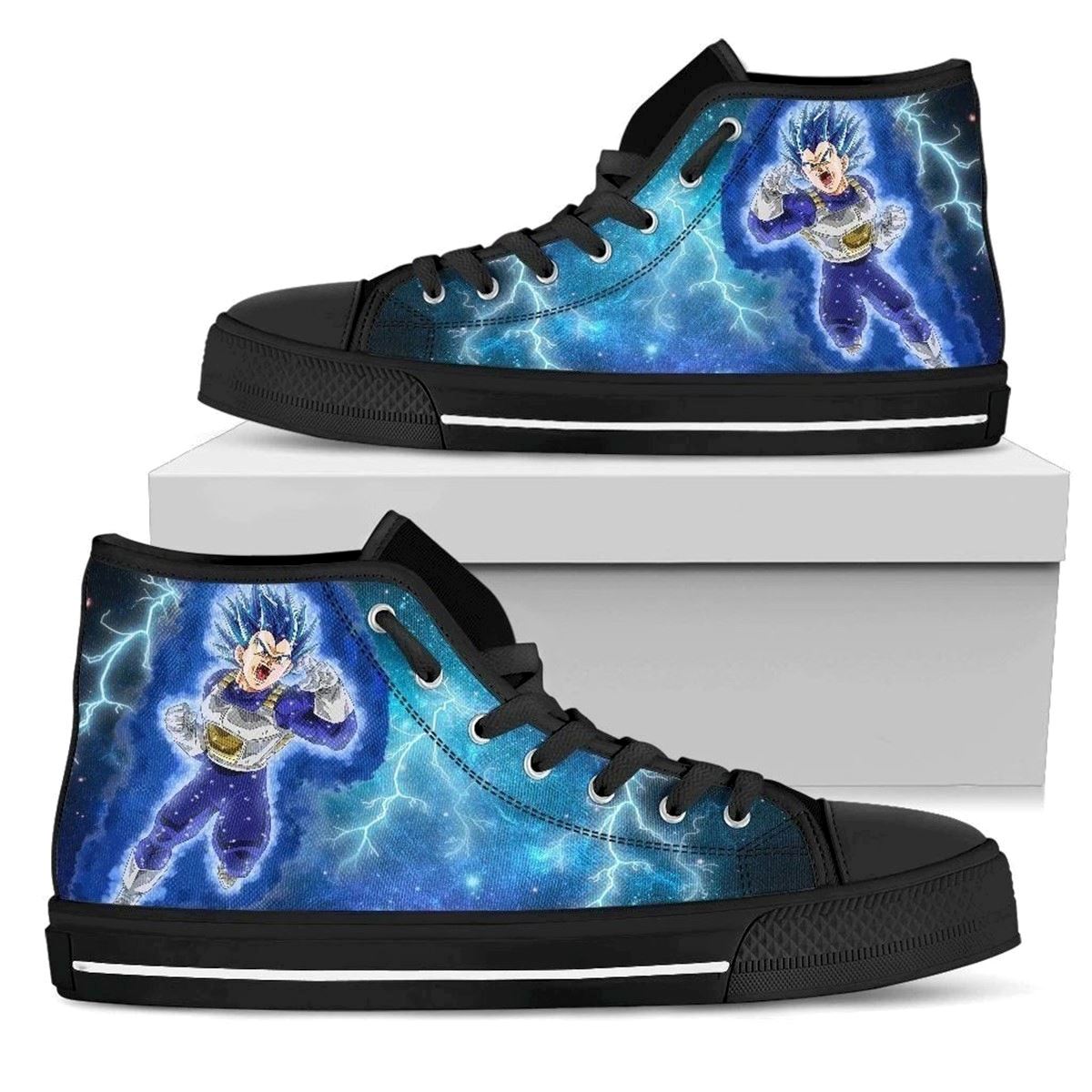 Vegeta High Top Shoes Custom Dbz Nh1911