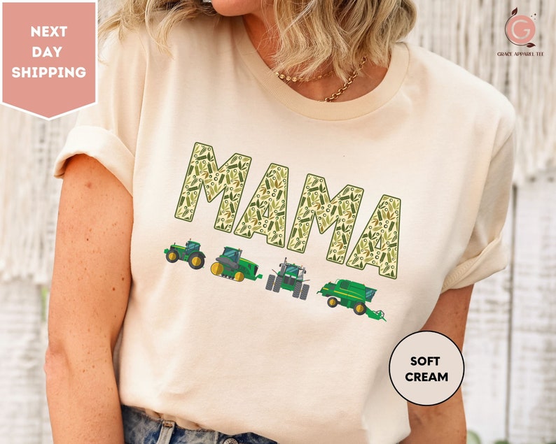 Mama Shirt The Ultimate Gift for Tractor-Lovin’ Moms