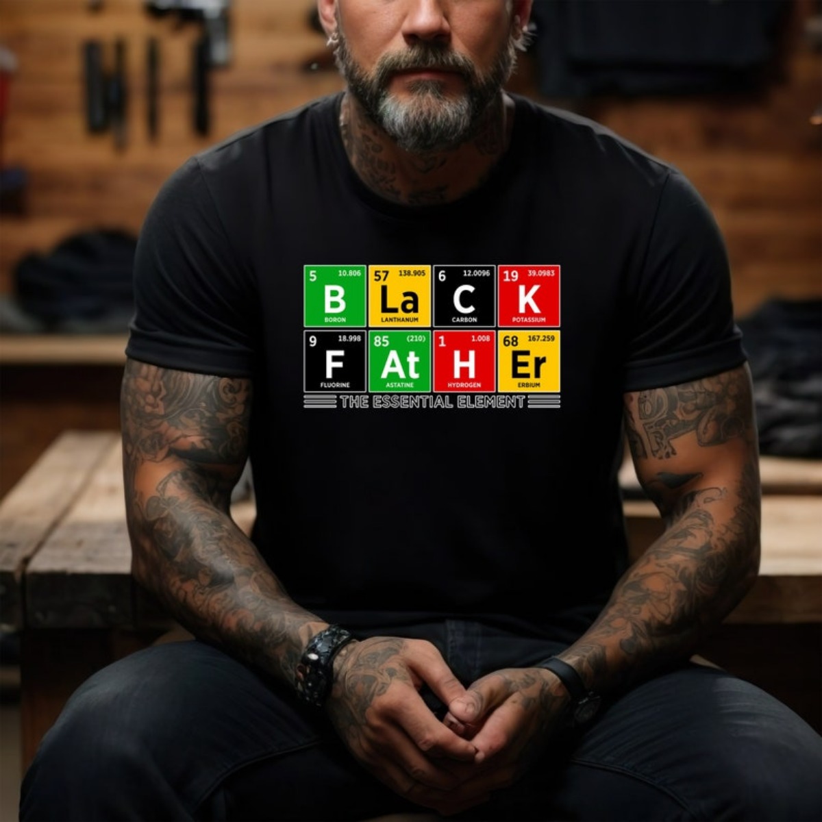 Black Father Shirt Celebrate Dad, The Legend, Best Dad Ever