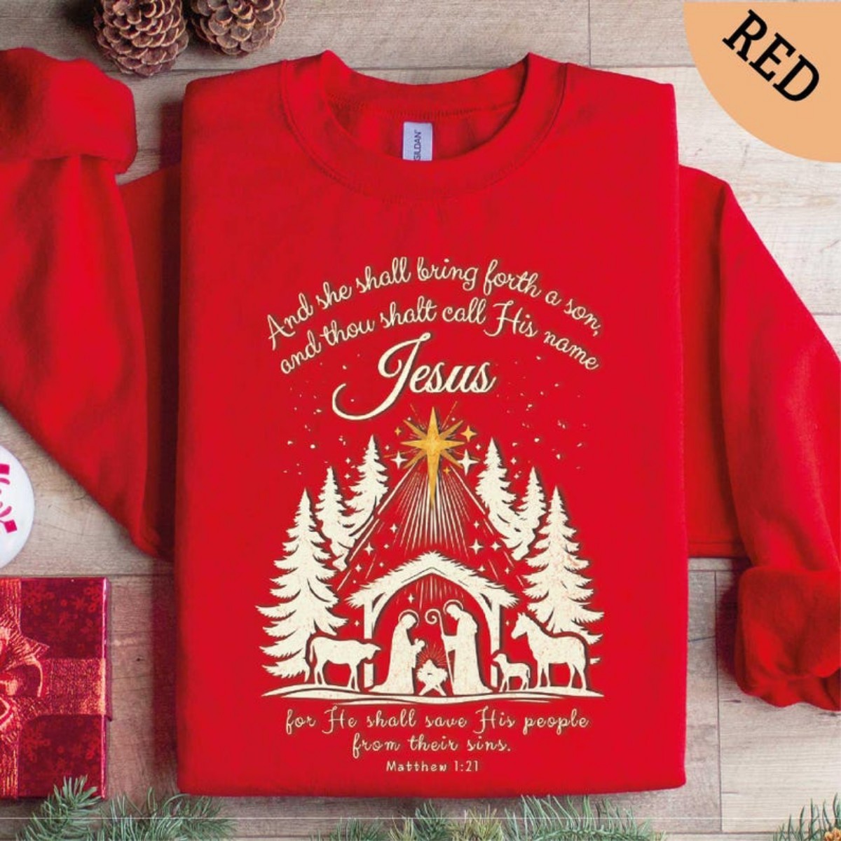 Christian Sweatshirt Declare Faith with Bible Verse Shirt and Jesus Sweatshirt