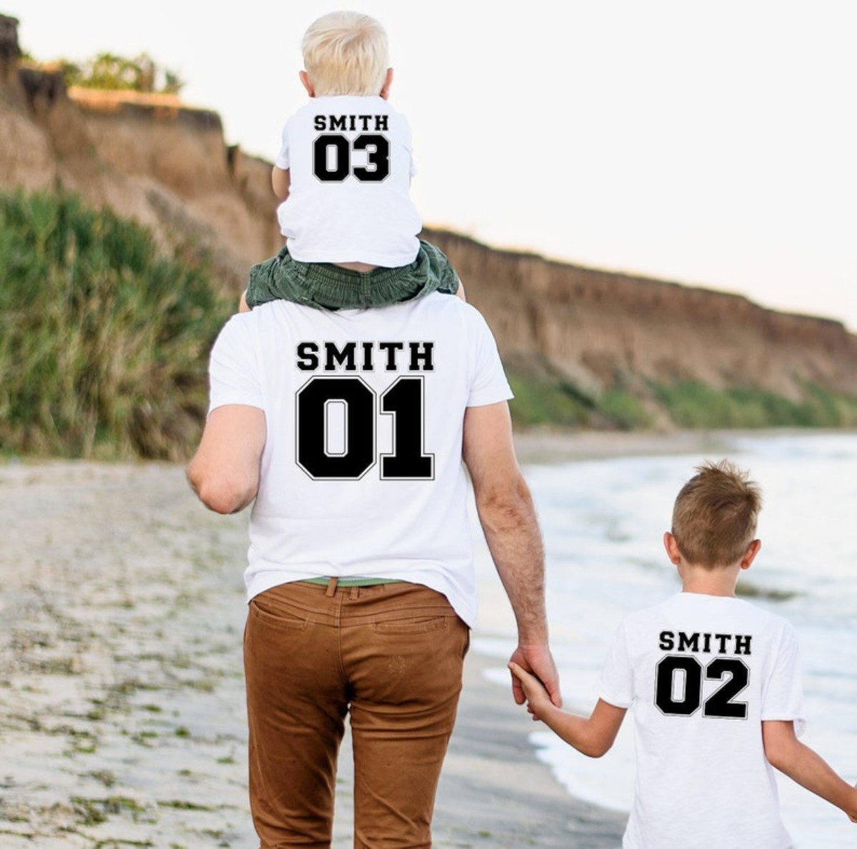 Custom Family Shirts Personalized Dad Last Name Shirt  Fathers Day Gift