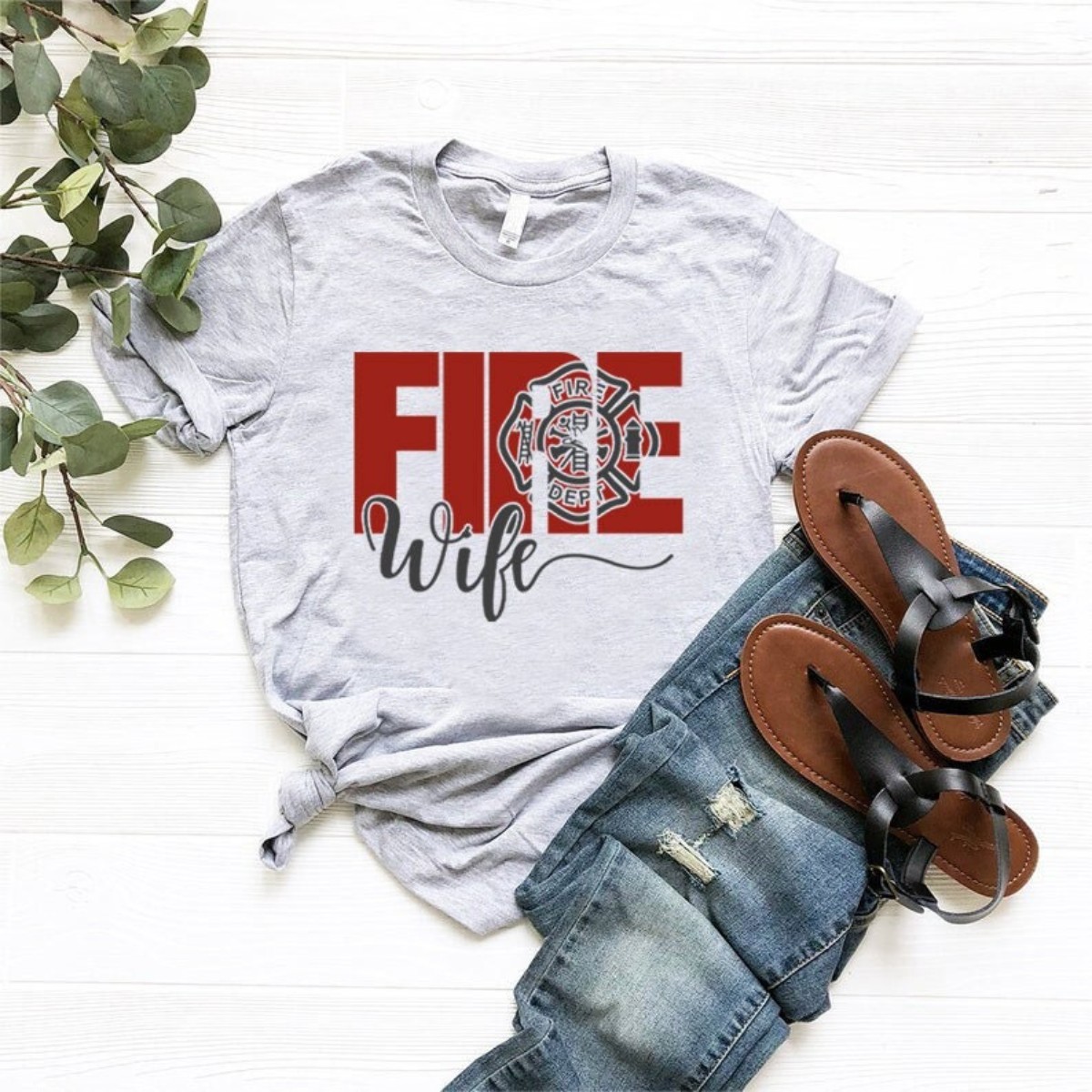 Fire Wife Shirt A Symbol of Pride for Firefighter’s Spouses