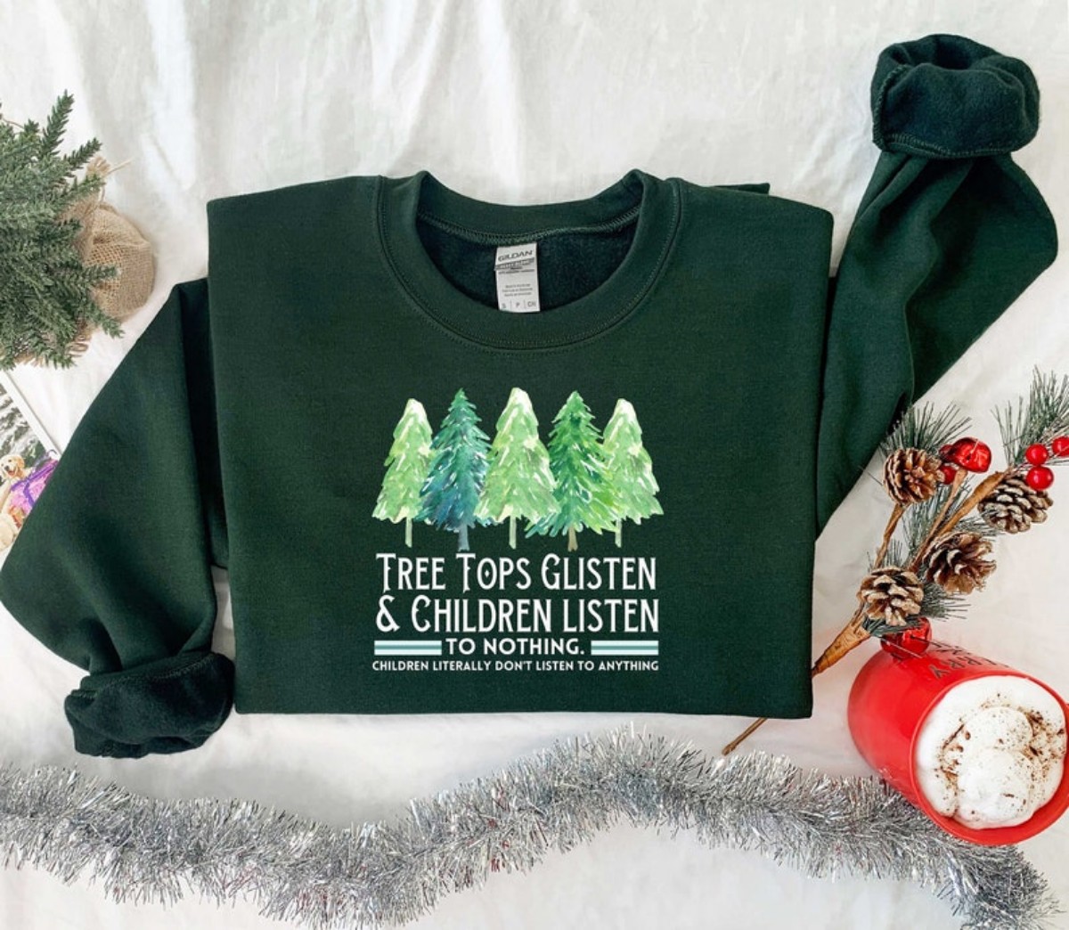 Christmas Shirt Festive Sweatshirt for Women, Perfect Christmas Gift