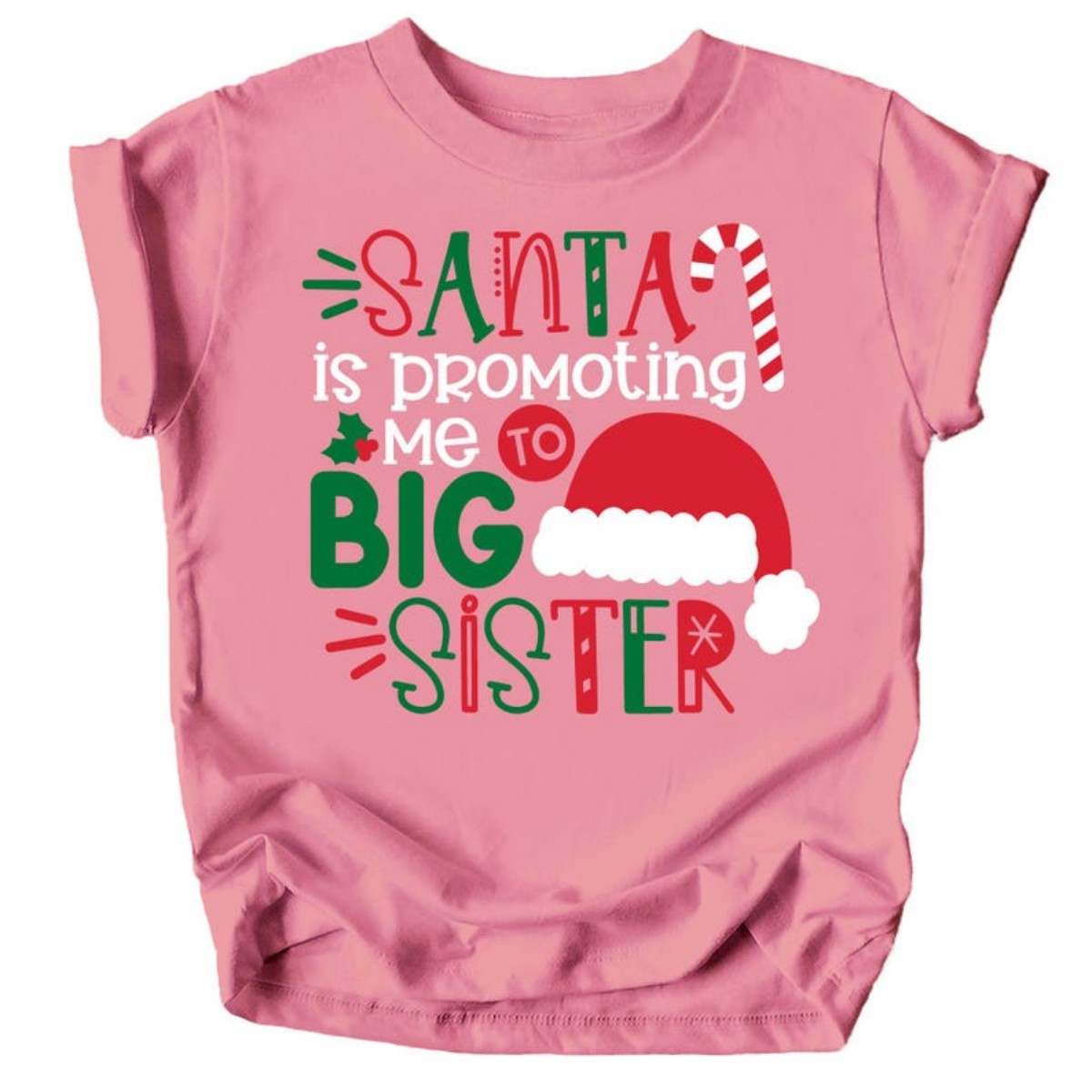 Enchanting Big Sister Christmas Shirt A Festive Gift for Special Siblings