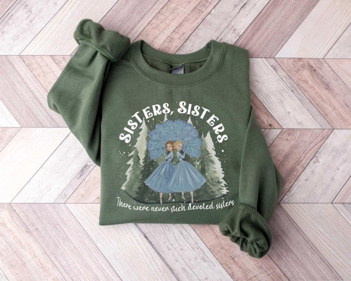 Groovy Sisters Devoted Xmas Sisters Crewneck