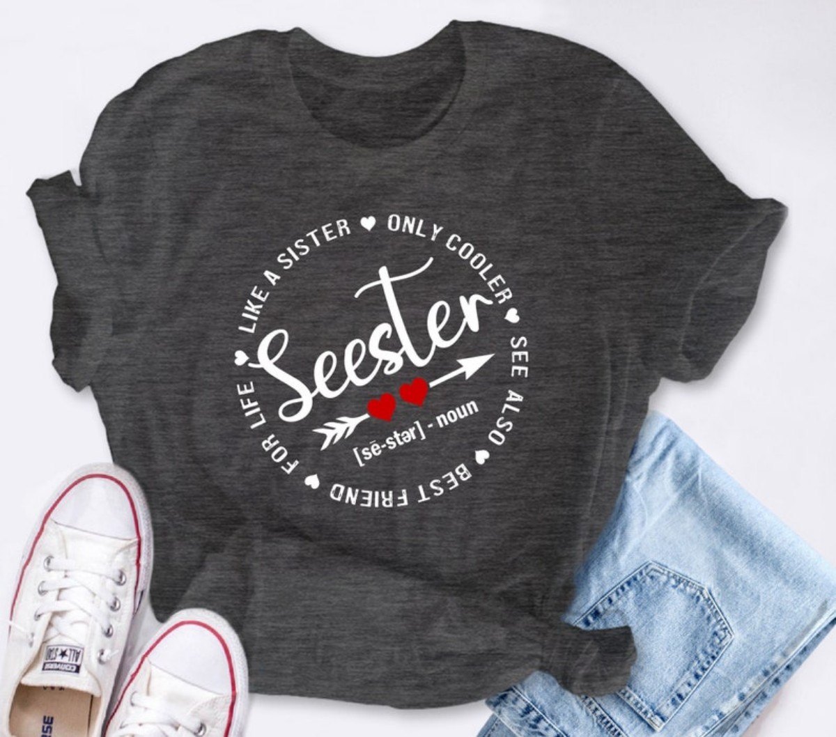 Seester Shirt Perfect Sister Gift and Present for Any Occasion