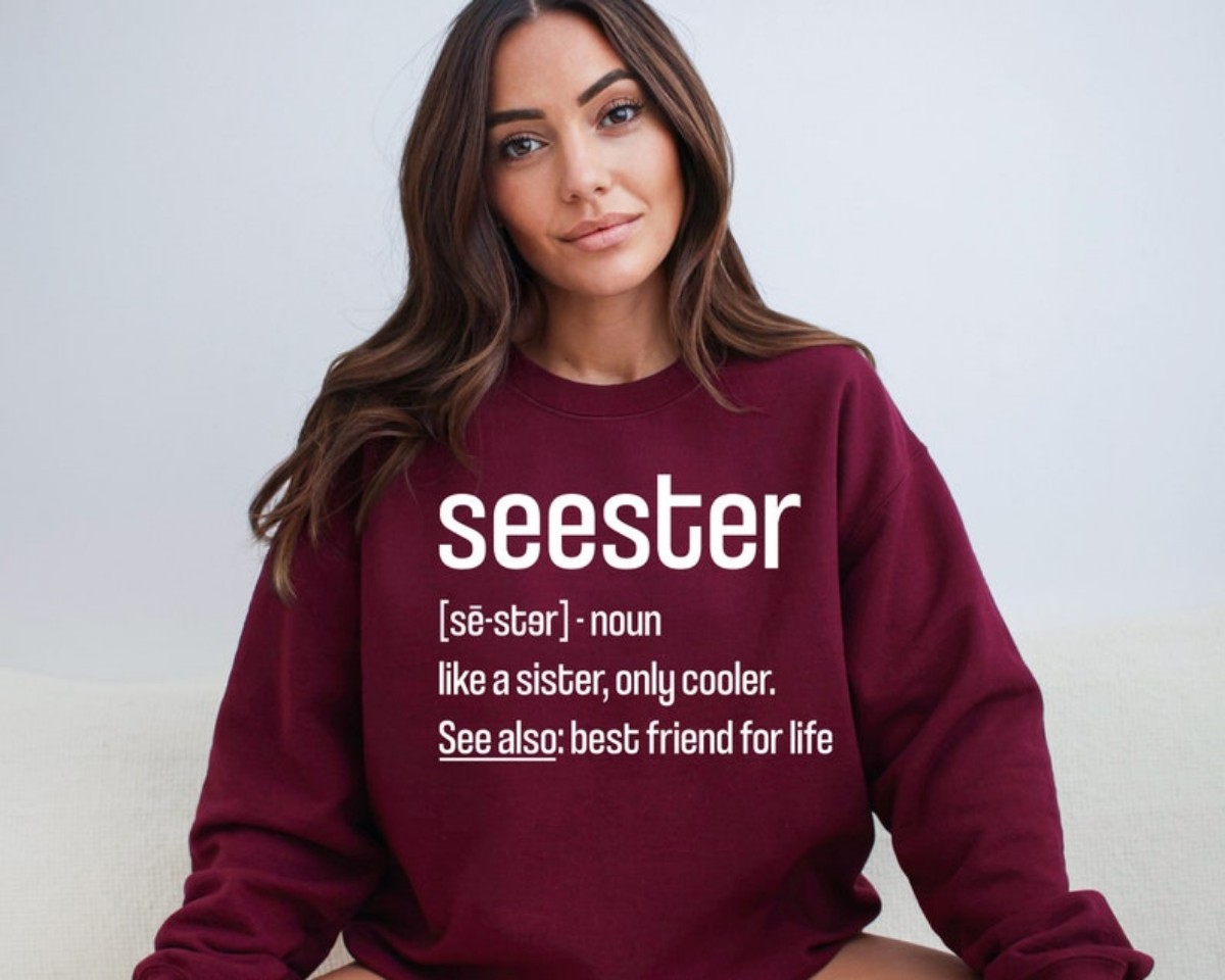 Seester Sweatshirt The Ultimate Sibling Gift