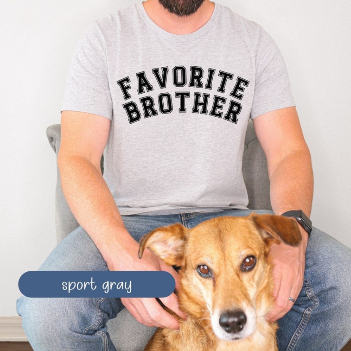 Brother Shirt Favorite Family Member, Funny Gift for Brothers