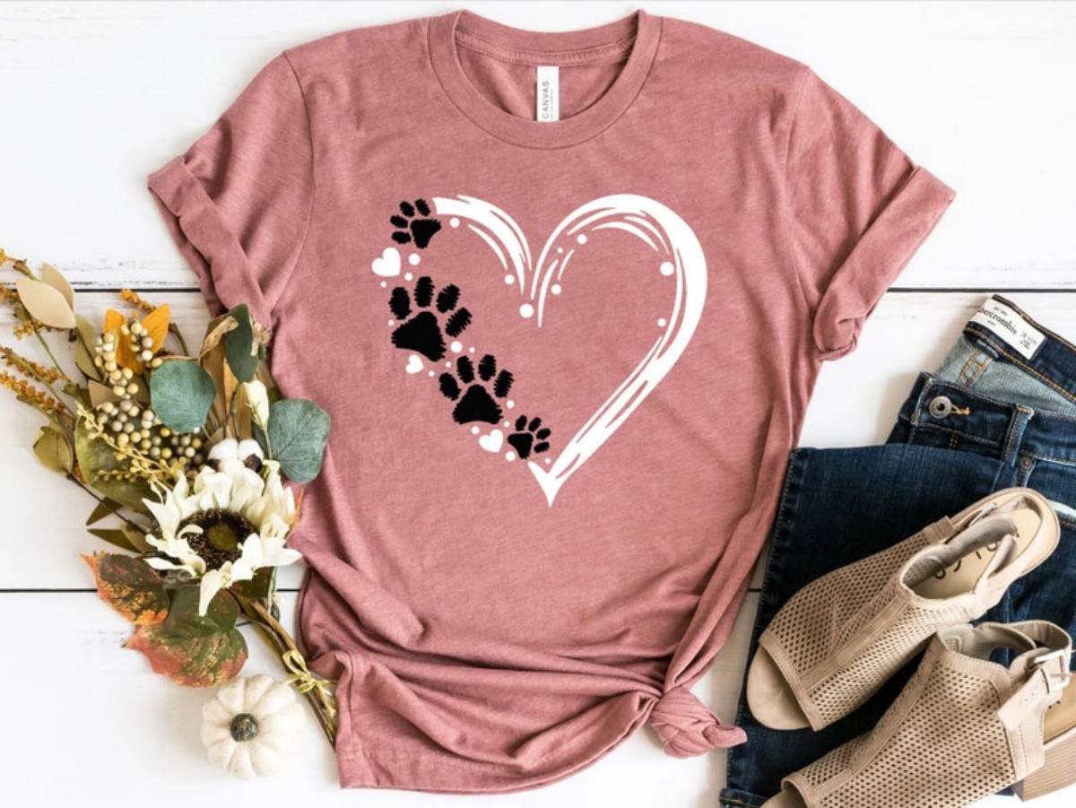 Paw Love Shirt Ultimate Expression for Pet and Dog Lovers