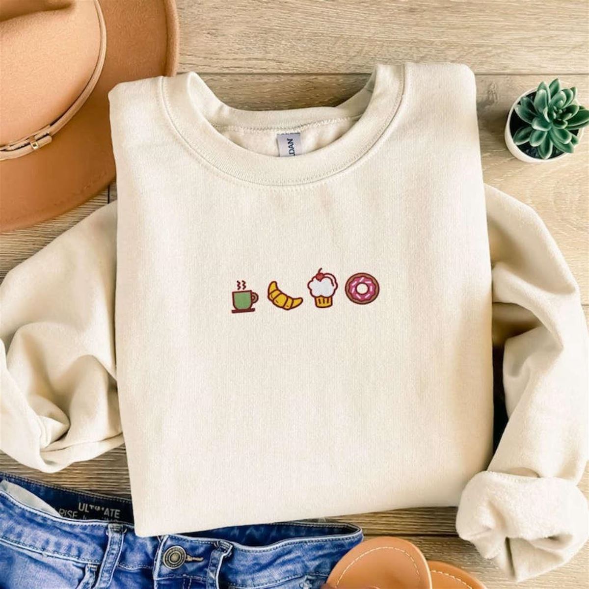 Bakery Embroidered Crewneck Sweatshirt