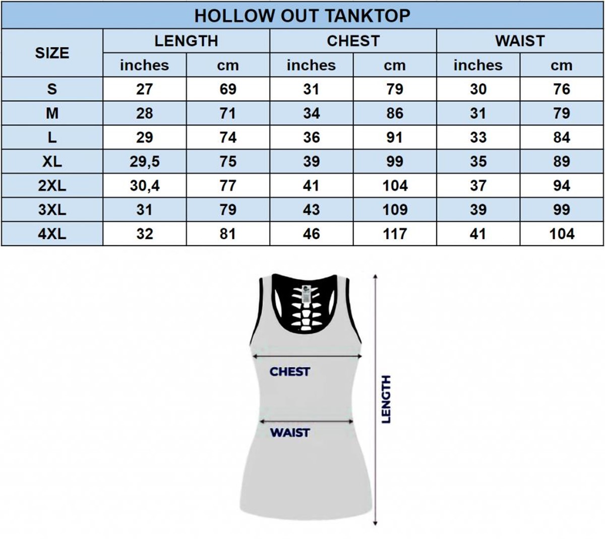 size-chart-hollow-tanktop